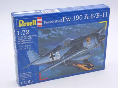 Produktbild von Revell Focke Wulf Fw 190 A-8/R11, Starrflügelflugzeug-Modell, Montagesatz, 1:72, Focke Wulf Fw 190A-8/R11, Kunststoff, Second World War