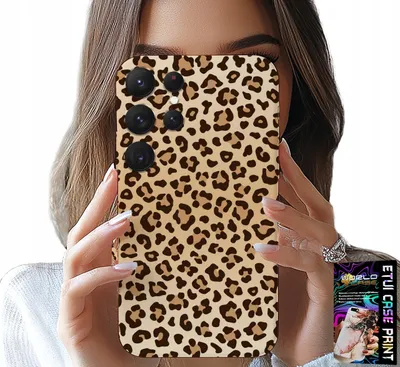 Zdjęcie produktu dla Etui Do Samsung Galaxy S22 Ultra - Plecki W Panterkę Modne Kobiece Wzory