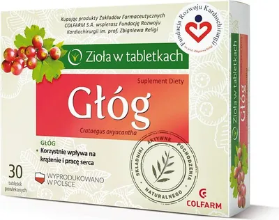 Produktbild von Weißdorn 30 Tabletten - Langfristiges Verfallsdatum!