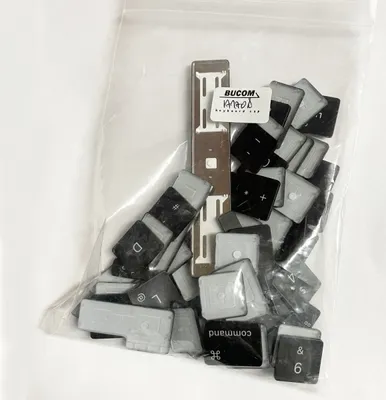 Produktbild von 1 Set deutsche Tastatur Tasten Kappen Keycap für Macbook Pro Retina 13" A1708 2016 2017