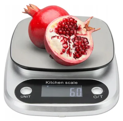 Zdjęcie produktu dla Waga kuchenna MEMFLOW Waga kuchenna 5000g 0,1g srebrny/szary 5 kg