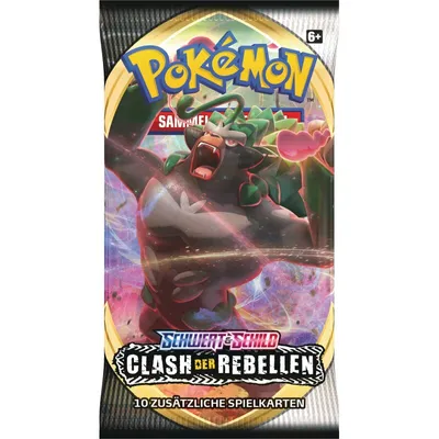 Immagine prodotto di Pokemon Spada e Scudo SWSH02 Booster Tedesco (Gioco di Carte Collezionabili)