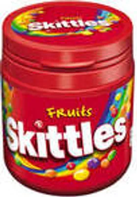 Produktbild von Skittles Kaubonbons Fruits 125 Gramm Leckere Bonbons