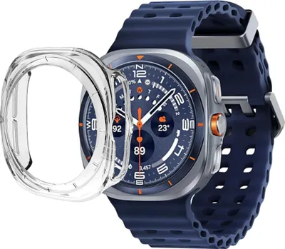 Produktbild von Hülle für Samsung Galaxy Watch Ultra 2025 47mm - Transparent Hartschutz Displayschutzfolie Phonillico®