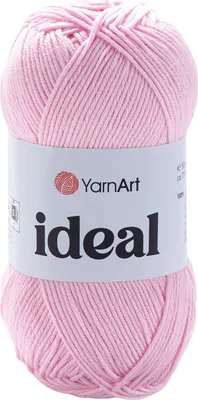 Produktbild von Yarn Art Ideal 229 Light Pink Strickgarn