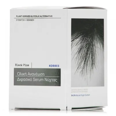 Produktbild von Korres Black Pine Total Revival Serum für die Nacht, 30 ml
