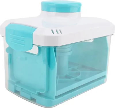 Obrázek produktu pro Tofu Press Efficient Use Plastic U Shaped Drip Tray Sealing Lid Tofu Presser Drainer for Home Kitchen