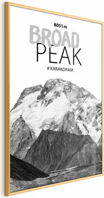 Produktbild von Posterpapier Poster - Broad Peak 21x30 cm Landschaften c-A-0154-ao-a