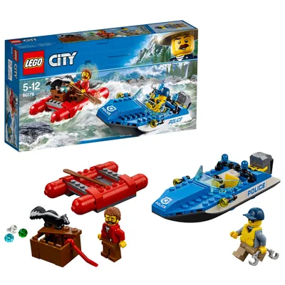 Produktbild von LEGO® City Flucht durch die Stromschnellen, 60176