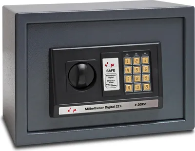 Obrázok produktu pre Digitálny trezor 35x25x25 cm 22 litrov