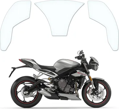 Produktbild von Tankschutzfolie Tankpad geeignet für Triumph 1050 Speed Triple R/S 2016-2017