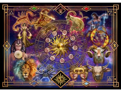 Zdjęcie produktu dla BLUEBIRD Puzzle Znaków Zodiaku, 500 elementów
