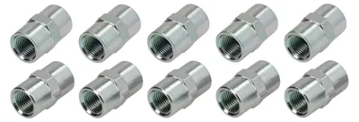 Produktbild von 10x Bremsleitungsverbinder Adapter Bremse Verbinder Bördel F für 4,75mm M10x1,0