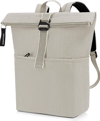 Produktbild von reisenthel rolltop backpack, Rolltop-Rucksack, Herringbone Sand, 22 L, EK6049