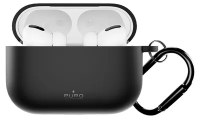 Obrázek produktu pro Silikonové pouzdro Puro ICON pro Airpods Pro 3, černé