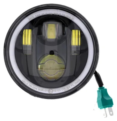 Produktbild von LED Scheinwerfereinsatz, Schwarz, universal, Standlichtring