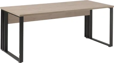 Produktbild von Meublorama NT-RIO-RIO1BM16*3C/42KG, Homeoffice, Rechteckige Form, Braun, MDF-Platten, 800 mm, 1600 mm