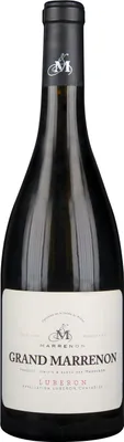 A bottle of wine on a white background.