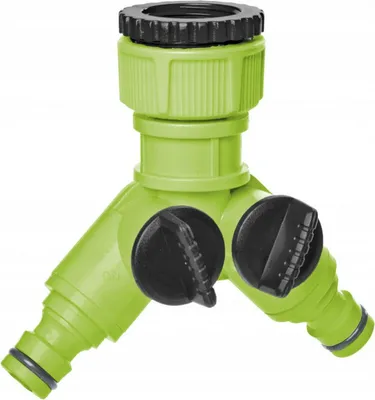 Produktbild von Cellfast Economic Doppelverteiler 3/4" und 1" für die Gartenbewässerung