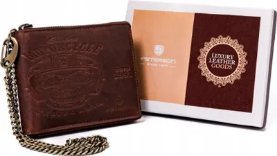 Obrázek produktu pro Peterson Pánská kožená peněženka se zabezpečením RFID Adony hnědá univerzální
