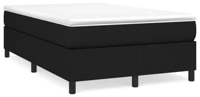 Produktbild von vidaXL Boxspringbettgestell Schwarz 120x200 cm Stoff