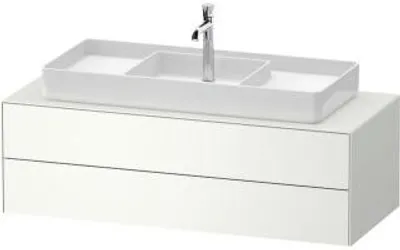 Produktbild von DURAVIT WT4987M36360000 Konsolen-WTU wandh White Tulip 550x13