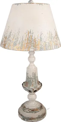 Obrázok produktu pre Stolová lampa Clayre & Eef Ø 36x70 cm béžová kovová