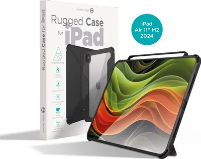 Obrázek produktu pro Mobile Origin Odolné pouzdro černé pro iPad Air 11" M2 2024/M3 2025