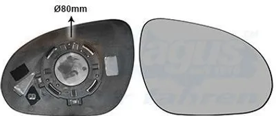 Immagine prodotto di VAN WEZEL Specchio retrovisore esterno destro per HYUNDAI i30 (FD), convesso, non riscaldato, codice prodotto: 8207834