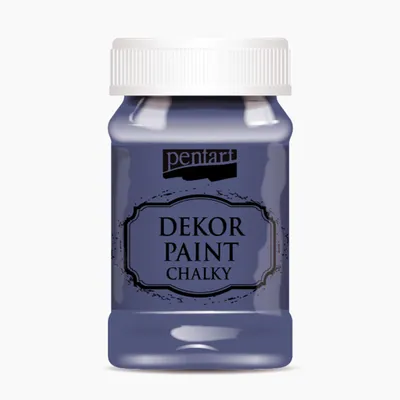 Produktbild von PENTART Dekorfarbe Chalky, 100 ml, Indigo
