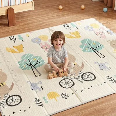 Immagine prodotto di CASABEL tappeto gioco per bambini, morbido, 180x150cm, motivo orso