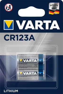 Produktbild von VARTA LITHIUM CR123A Blister 2