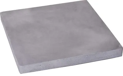 Image de VIVANNO Accessoires pour bacs à plantes Pierre synthétique MOVO ronde, gris mat - 28x28x4 cm