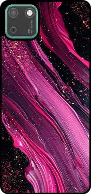 Produktbild von Smartphonica Phone Case Fit für Huawei Y5P mit Marmor-Druck - TPU zurück Abdeckung Fall Marmor-Design - lila rosa