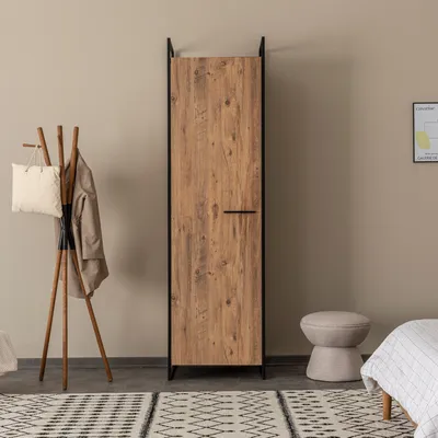 Produktbild von Skye Decor, Dynamic - 08, Kleiderstangen, Atlantische Kiefer, 64 x 225 x 52 cm
