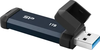 Produktbild von Silicon Power MS60 USB-Stick 1 TB USB Typ-A 3.2 Gen 2 (3.1 Gen 2) Blau (SP001TBUF3S60VPB)