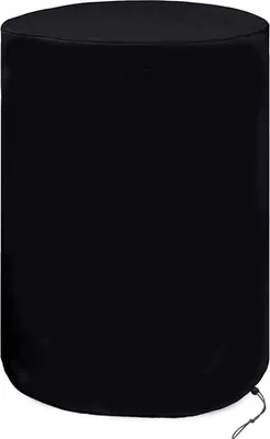 Imagen del producto de Cubierta para depósitos de agua de lluvia, fabricada en tela Oxford, impermeable, con un diámetro de 65 cm y una altura de 95 cm, ideal para muebles de jardín