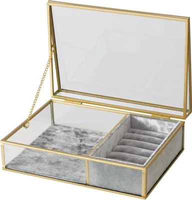 Image de Boîte à bijoux et à montres CLIPO, transparente