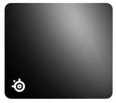 Produktbild von Steelseries QcK+, Schwarz, Einfarbig, Anti-Rutsch-Basis