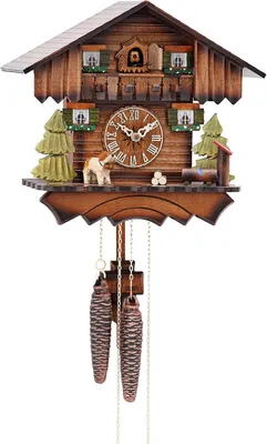 Produktbild von Kammerer Kuckucksuhr im Schwarzwaldhaus-Design KA 1675