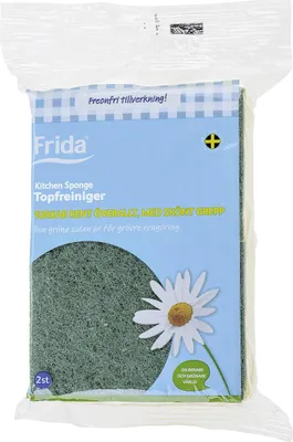 Obrázok produktu pre FRIDA Topfreiniger gelb/grün 2er