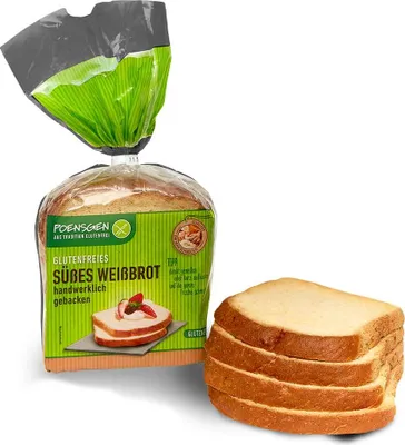 Produktbild von Poensgen Süßes Weißbrot 400g