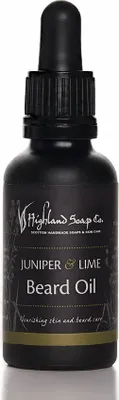Produktbild von The Highland Soap Company Bartöl Juniper & Lime 30ml