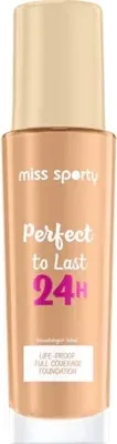 Zdjęcie produktu dla Miss Sporty Perfect To Last 24h Podkład do twarzy 160 Vanilla, 30ml