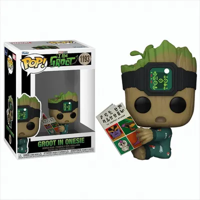 Produktbild von Marvel I Am Groot - Groot in Onesie 1193 - Funko Pop! Vinyl Figur