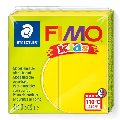 Image de Pâte à modeler FIMO kids jaune