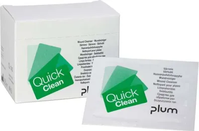 Obrázok produktu pre slivkové utierky na čistenie rán QuickClean 5151 20 kusov