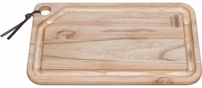 Immagine prodotto di Tramontina CHURRASCO Schneidebrett, Tranchierbrett, Servierbrett, Teakholz, 40 x 23.5 cm, 13332-352