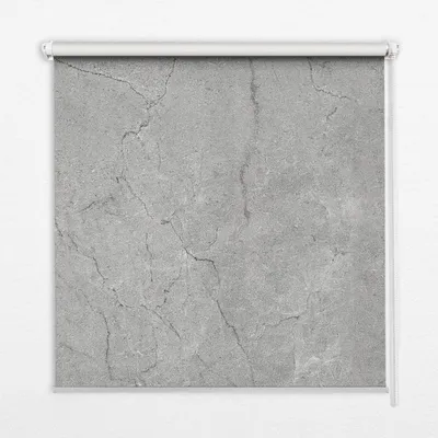 Produktbild von Seitenzug-Rollo Fensterrollo Jalousie - Lichtdurchlässig Springrollos - 140x180 cm - Grauer Marmor