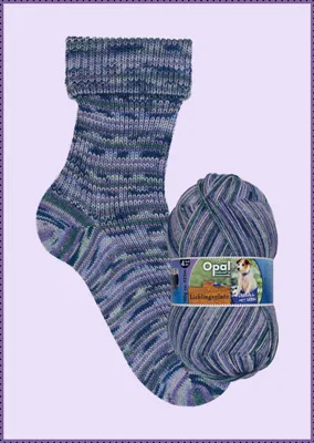Produktbild von Opal LIEBLINGSPLATZ 4-fach Pullover- und Sockenwolle, perfekt für gemütliche Socken Farbe 11462 - Überall mit dabei